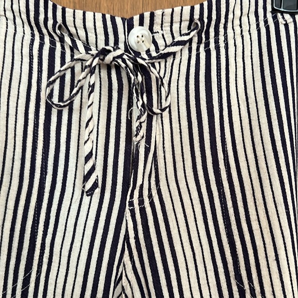 NWT Just Living (The Dream) Linen Blend Striped Wide Leg Pants Size Medium - Picture 2 of 12